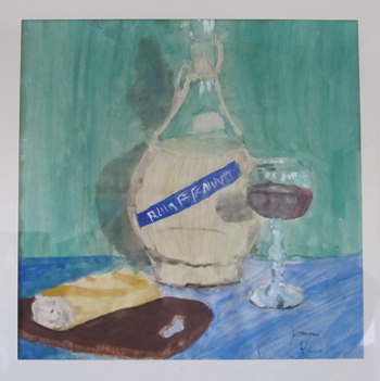 Jaye Powers Watercolor 1965