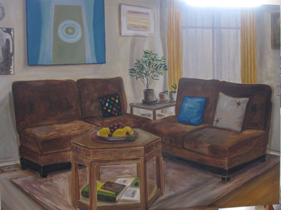 Final Painting Living Room  by Jaye Powers